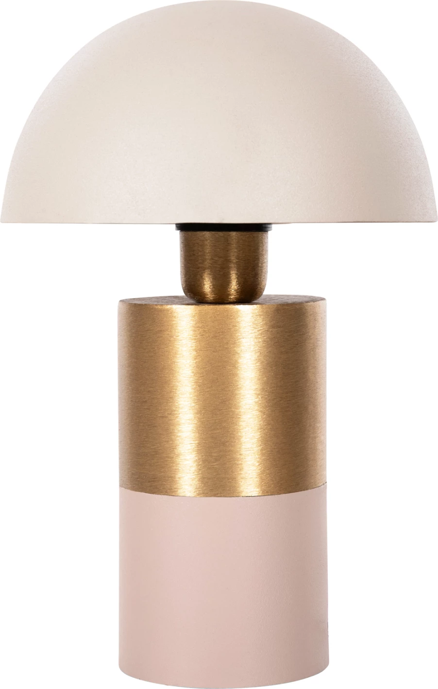 Namizna svetilka Pune, FH4245.10, kovina, bež-zlata, Φ20,5x32,5H cm