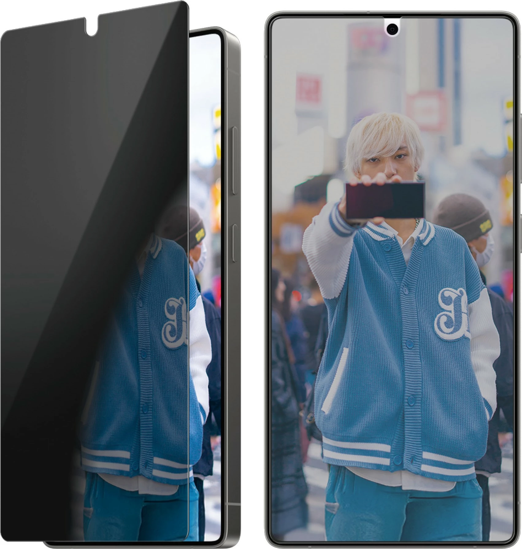 Zaščitni zaslon s filtrom zasebnosti PanzerGlass za Samsung Galaxy S25 Ultra, prozoren