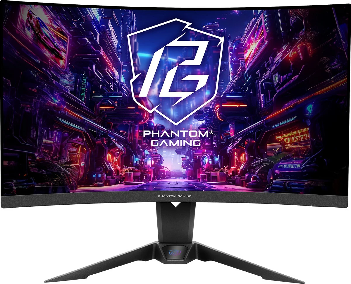 Gaming monitor, ukrivljen ASRock PG27QRT2A 27 palcev QHD 180 Hz