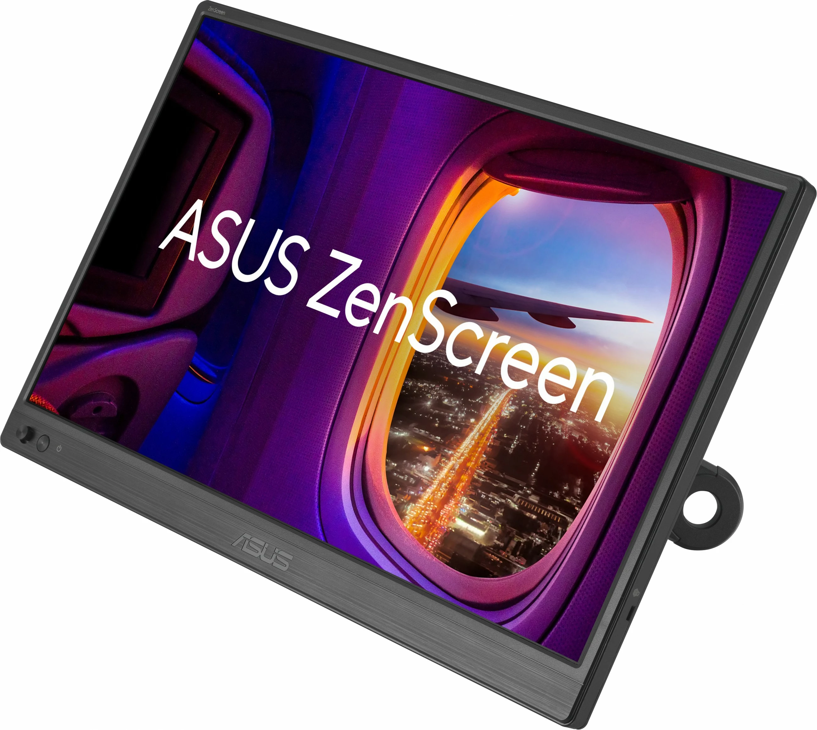 Prenosni monitor 15,6" Full HD ASUS ZenScreen MB169CK, LCD, črn