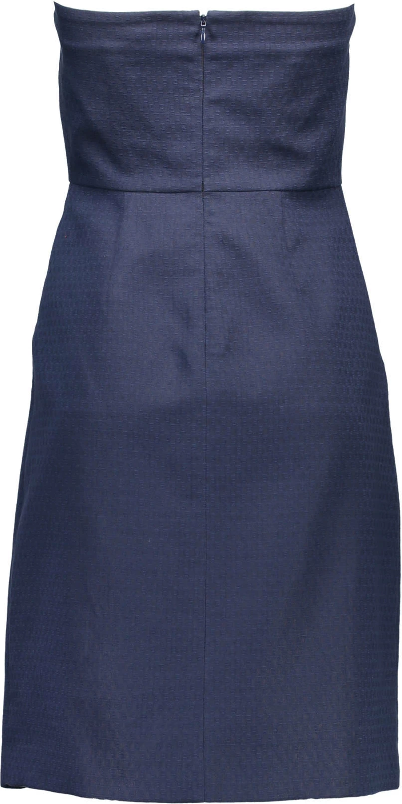 Kratka obleka GANT Short Dress, ženske, modra