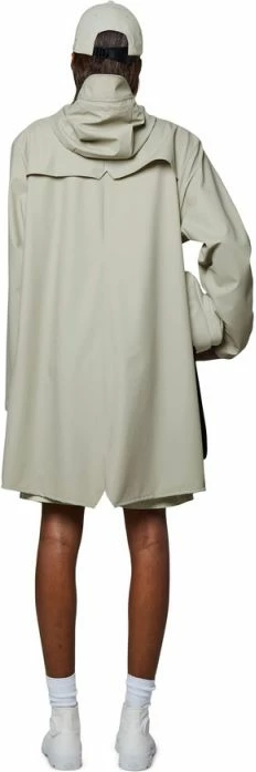Daljša jakna Rains, model Long, unisex, zelena