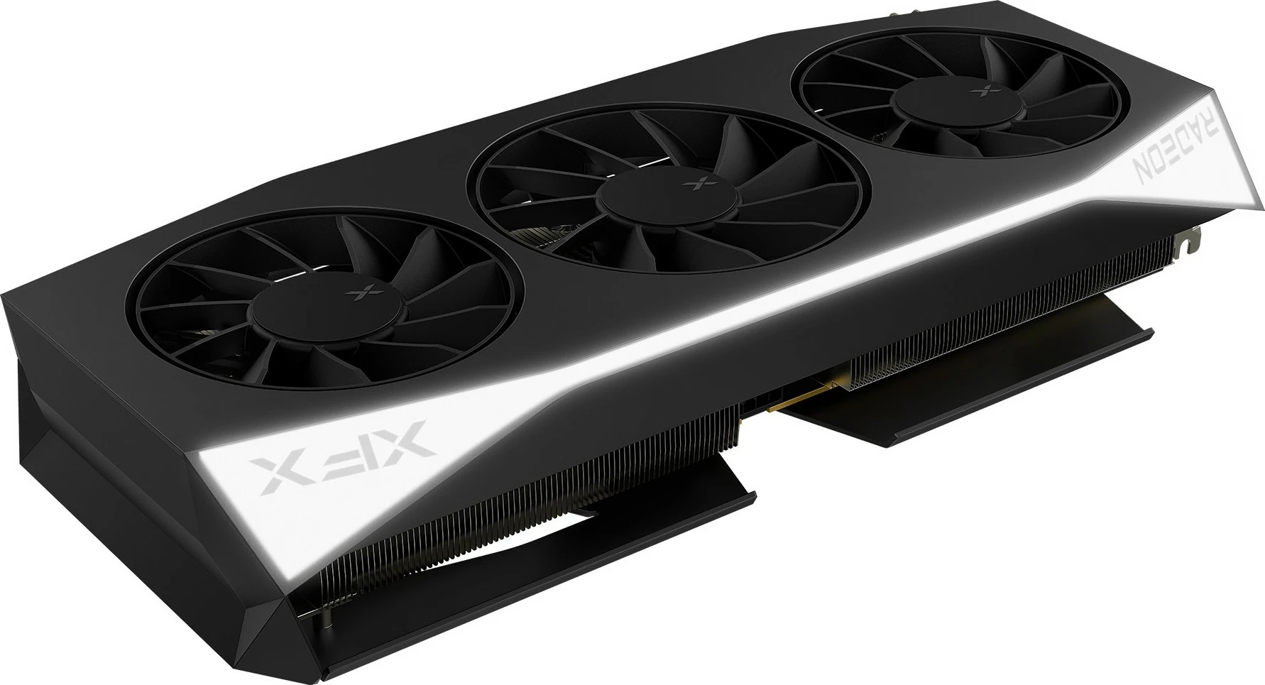 Grafična kartica RX 9060 XT Mercury OC Gaming XFX, 16GB GDDR6, 3 ventilatorji, črna