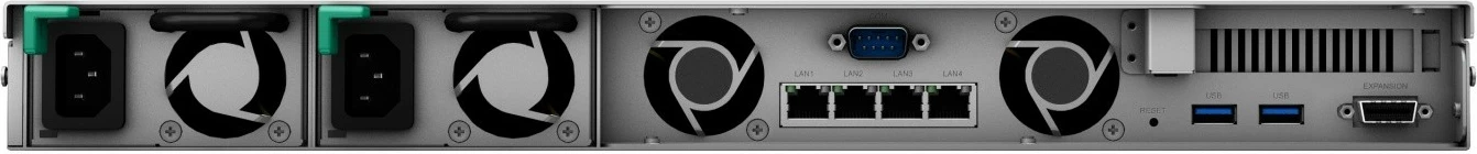 Rack NAS Synology RS1619xs+, 8GB RAM, 4x0HDD, 1U, črn