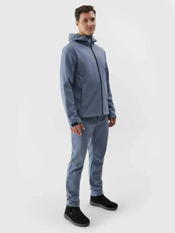 Softshell jakna 4F za moške, modra