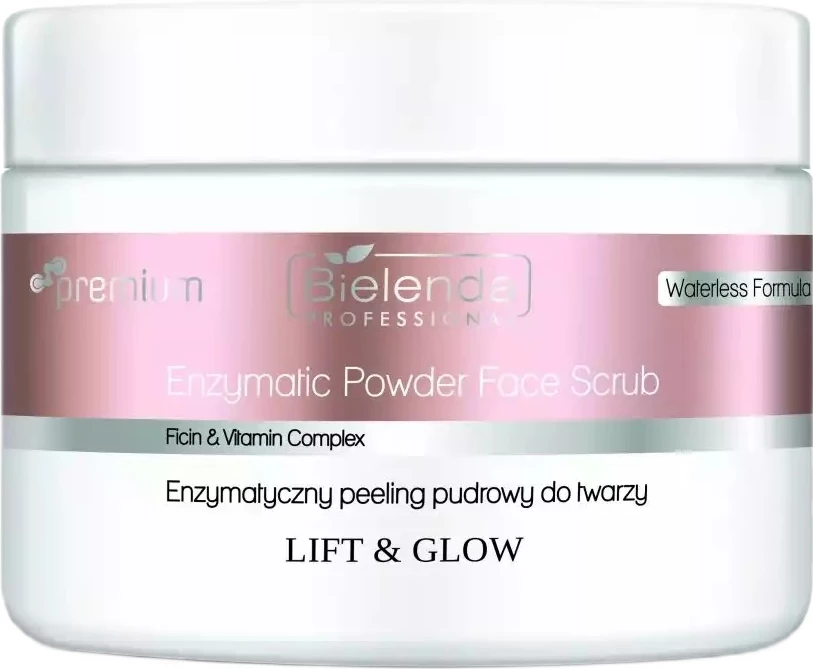 Enzimski piling za obraz v prahu Lift & Glow, Bielenda Professional, 100 g