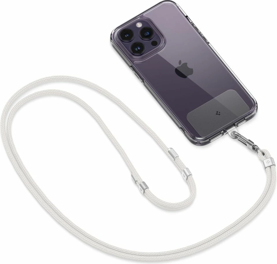 Univerzalen set vrvic z obeskom in ConTag, bel, Spigen