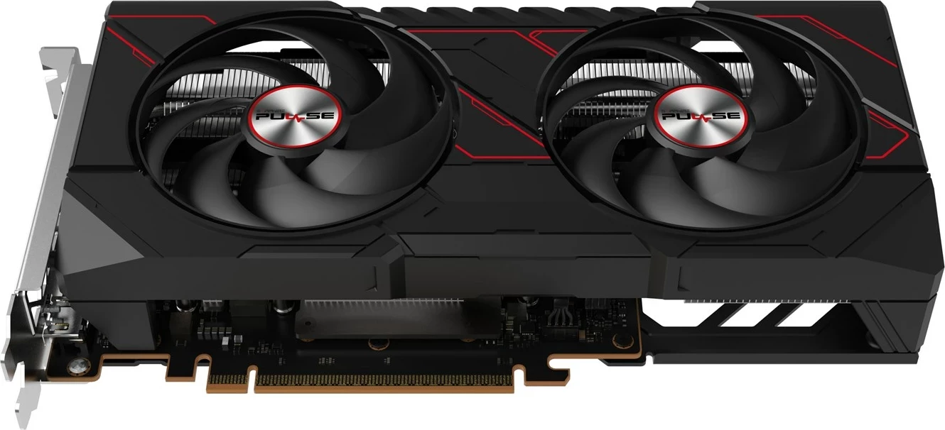 Grafična kartica Sapphire PULSE RX 9060 XT GAMING, 8GB GDDR6, črna
