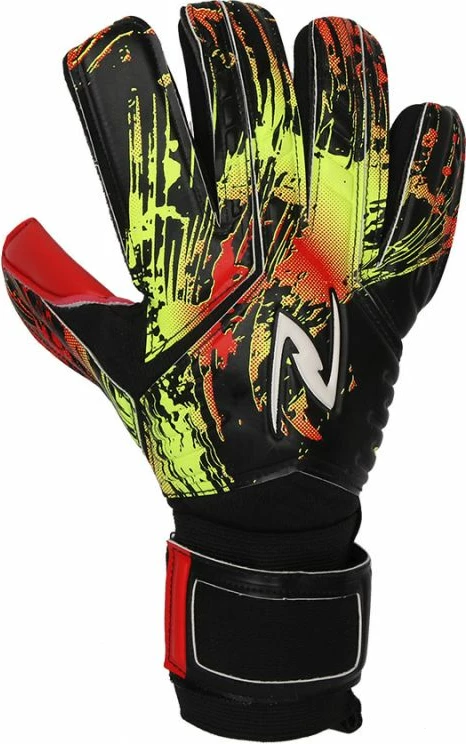 Rokavice za vratarje True TSGK-12C, moške, črno-rdeče