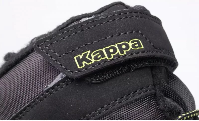 Zimske otroške čevlje Kappa, črni