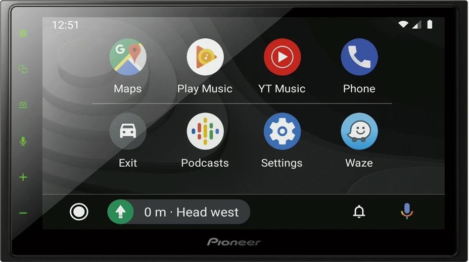 Multimedijski sistem 6,8 inč za avto Pioneer SPH-DA250DAB, Bluetooth, Apple CarPlay, Android Auto, črn