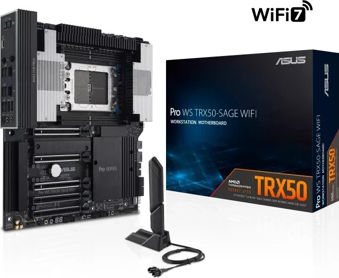 Plošča matična ASUS Pro WS TRX50-SAGE WIFI, Socket sTR5, SSI CEB