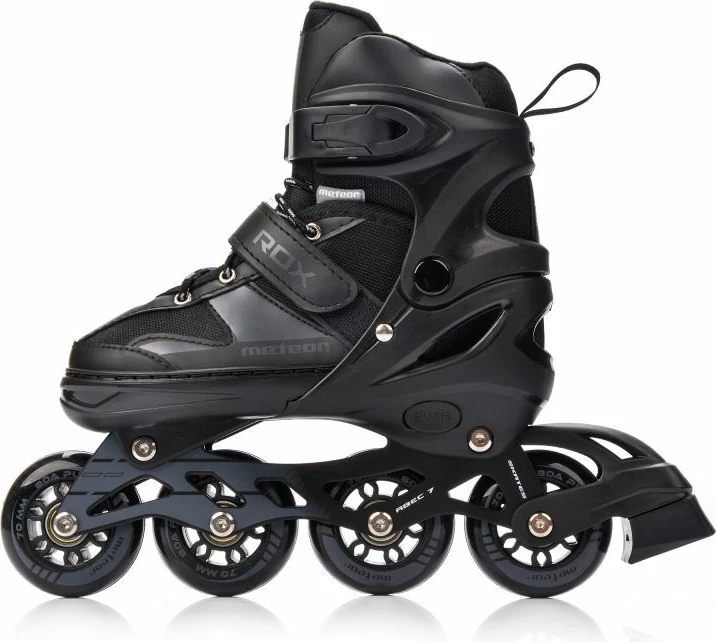 Rolke za otroke Meteor Rox, črne