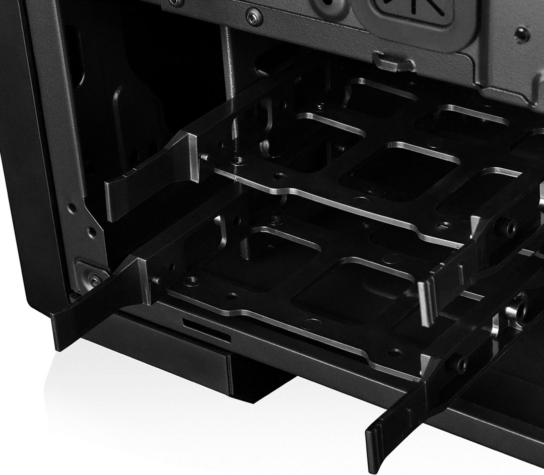Kasa Modecom Oberon Pro Midi-Tower, črn