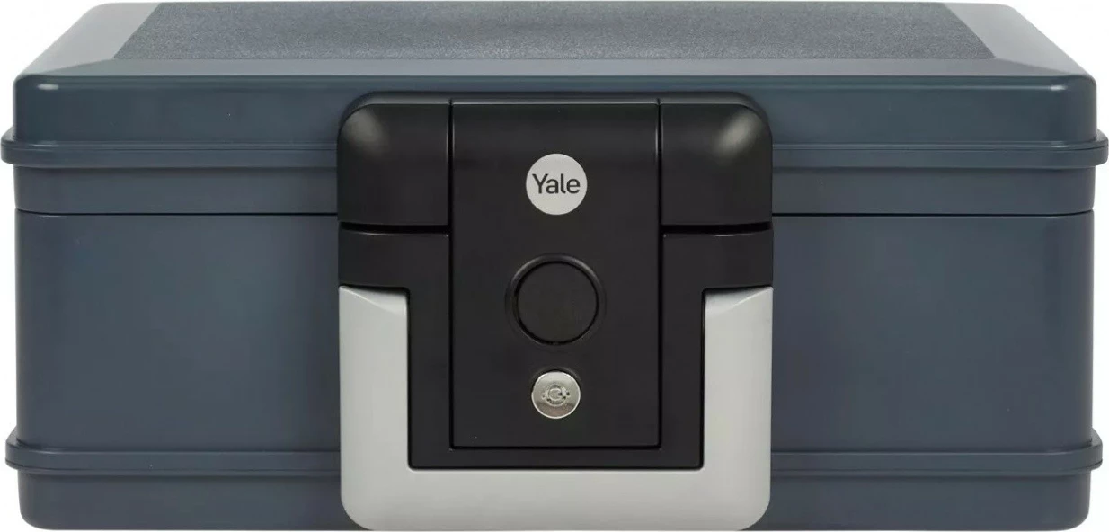 Ognjevarna mala kaseta YALE HOME YFC/154/KB1, 5 L, siva