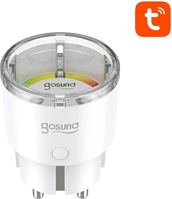 Pametna vtičnica Gosund EP2, WiFi, 10 A, Tuya, bela