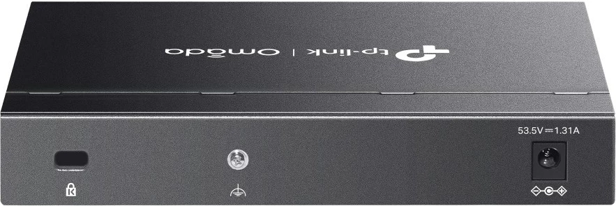 Omrežni stikalnik z 6 Gigabit priključki, 4 PoE+ TP-Link Omada ES206GP, črn