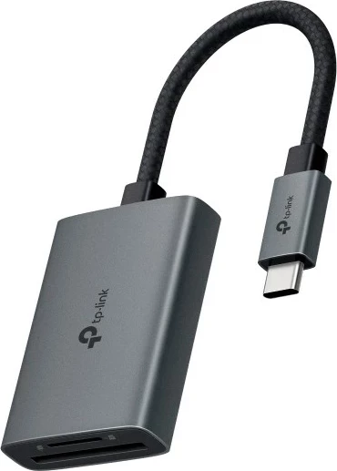 Lexalnik kartic TP-Link UA430C, USB 3.2 Gen 1, Type-C, siv