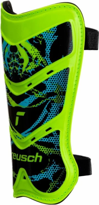 Mrežaste ščitnike za goleni Reusch Attrakt Lite, zeleni, moški in otroški