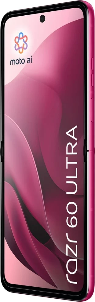 Zložljiv pametni telefon, roža — Motorola razr 60 ultra, 16 GB RAM, 512 GB