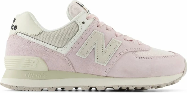 Rožnate atletske copate New Balance WL574DL2, ženske