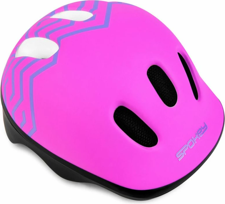 Otroška kolesarska čelada Spokey Strapy 1 44-48 cm, roza