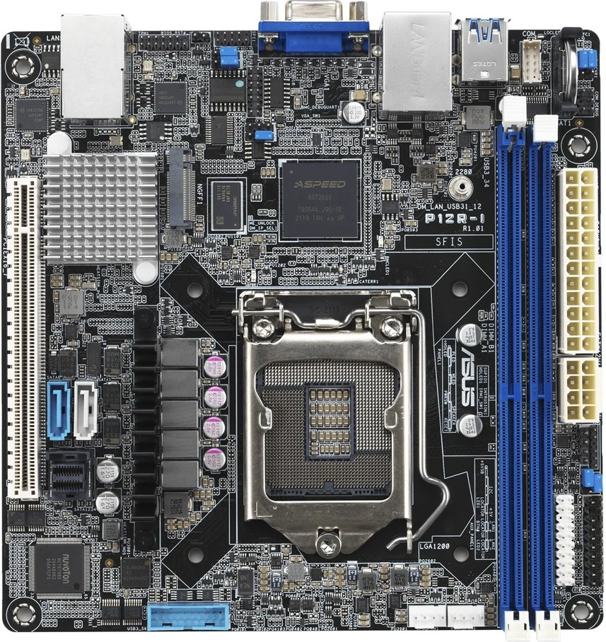 Plošča za strežnik ASUS P12R-I ASMB10, Intel C252, LGA 1200