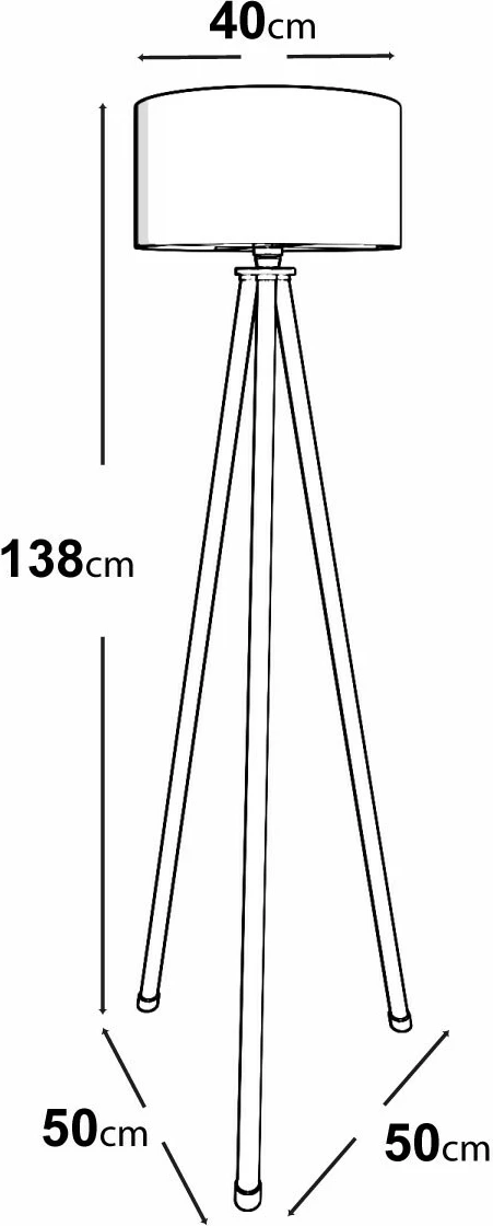 Talna svetilka Opviq KS-11101, krem in črna