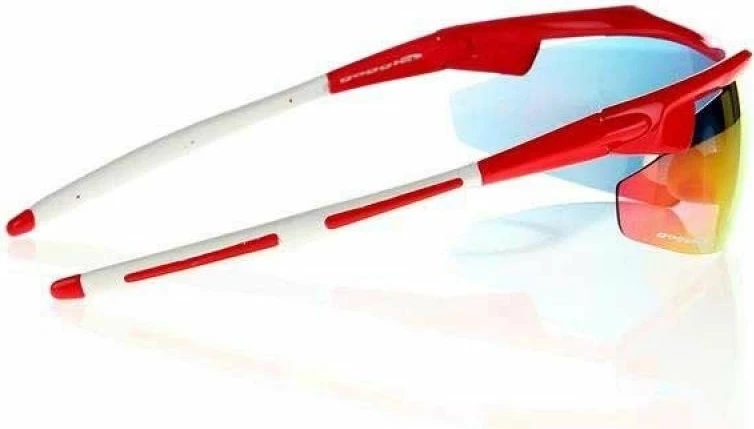 Športna sončna očala Goggle, unisex, rdeče/belo