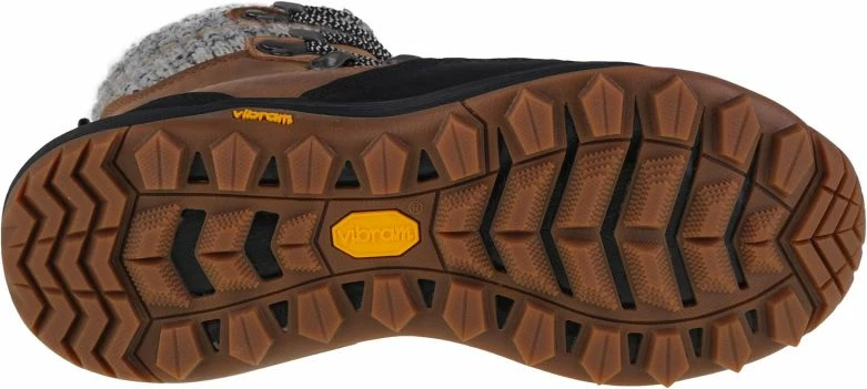 Zimske čevlje Merrell za ženske, rjavi