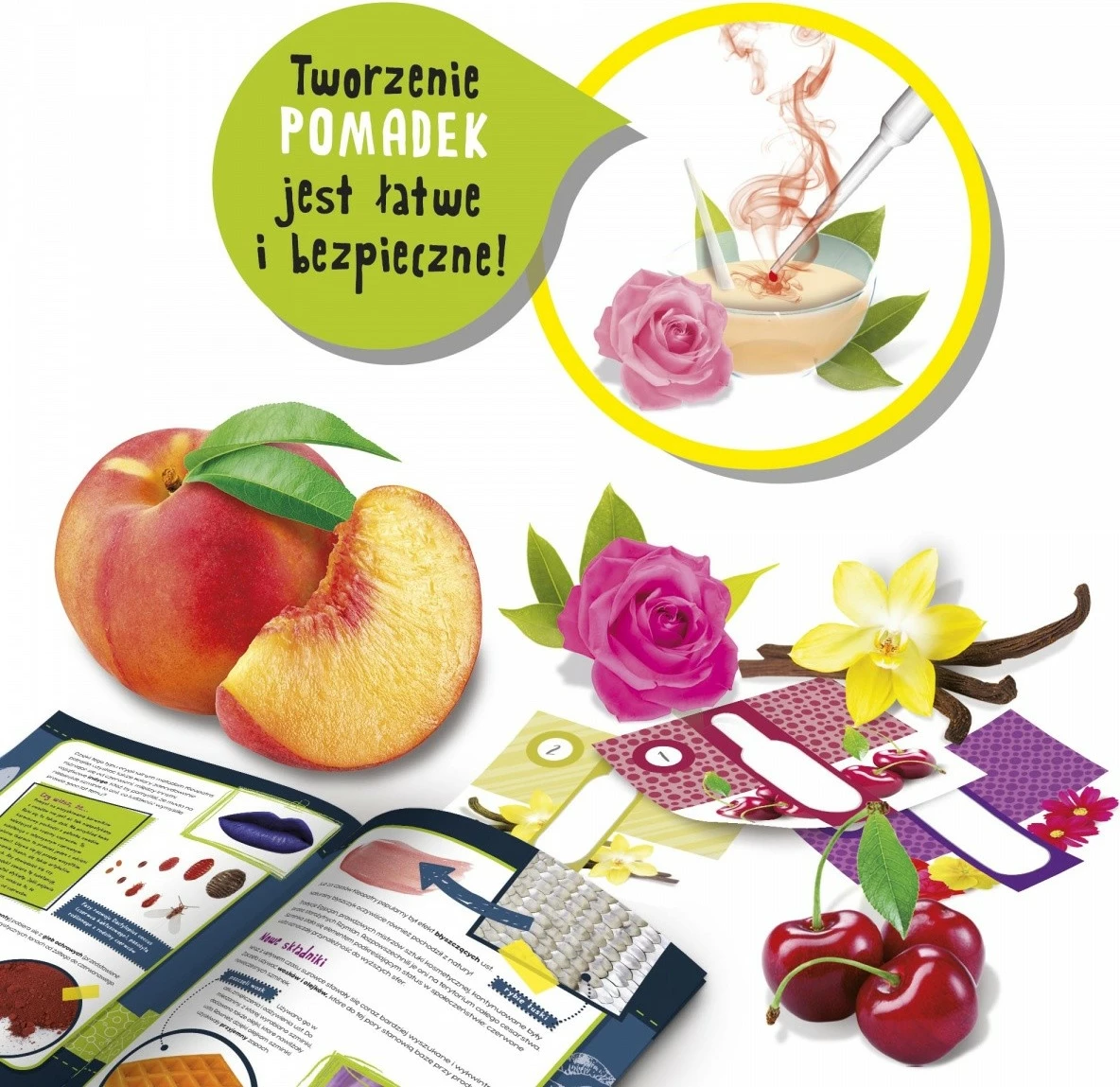 Izobraževalni set Tovarna šmink Lisciani Laboratory I'm a Genius - Lipstick Factory, za dekleta, 8+ let