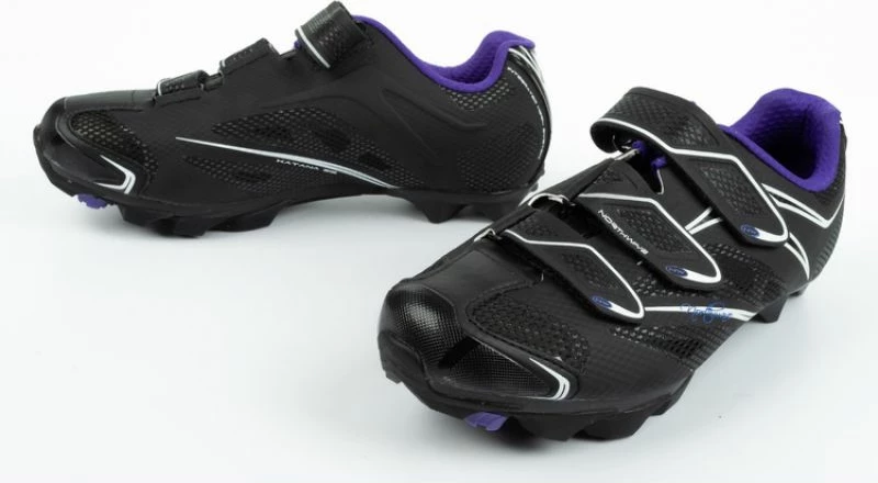 Atletske kolesarske čevlje za ženske Northwave Katana, črni