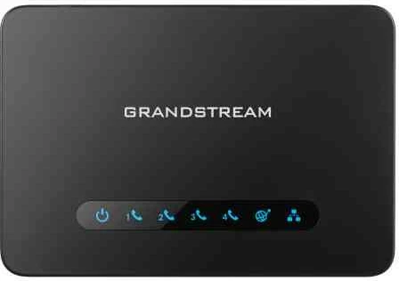 VoIP adapter Grandstream HT818, 8x FXS, črn
