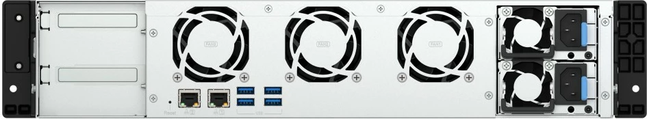 NAS v rack izvedbi QNAP TS-855eU-RP-8G, Intel Atom C5125, 8 GB RAM, 2U, brez diskov