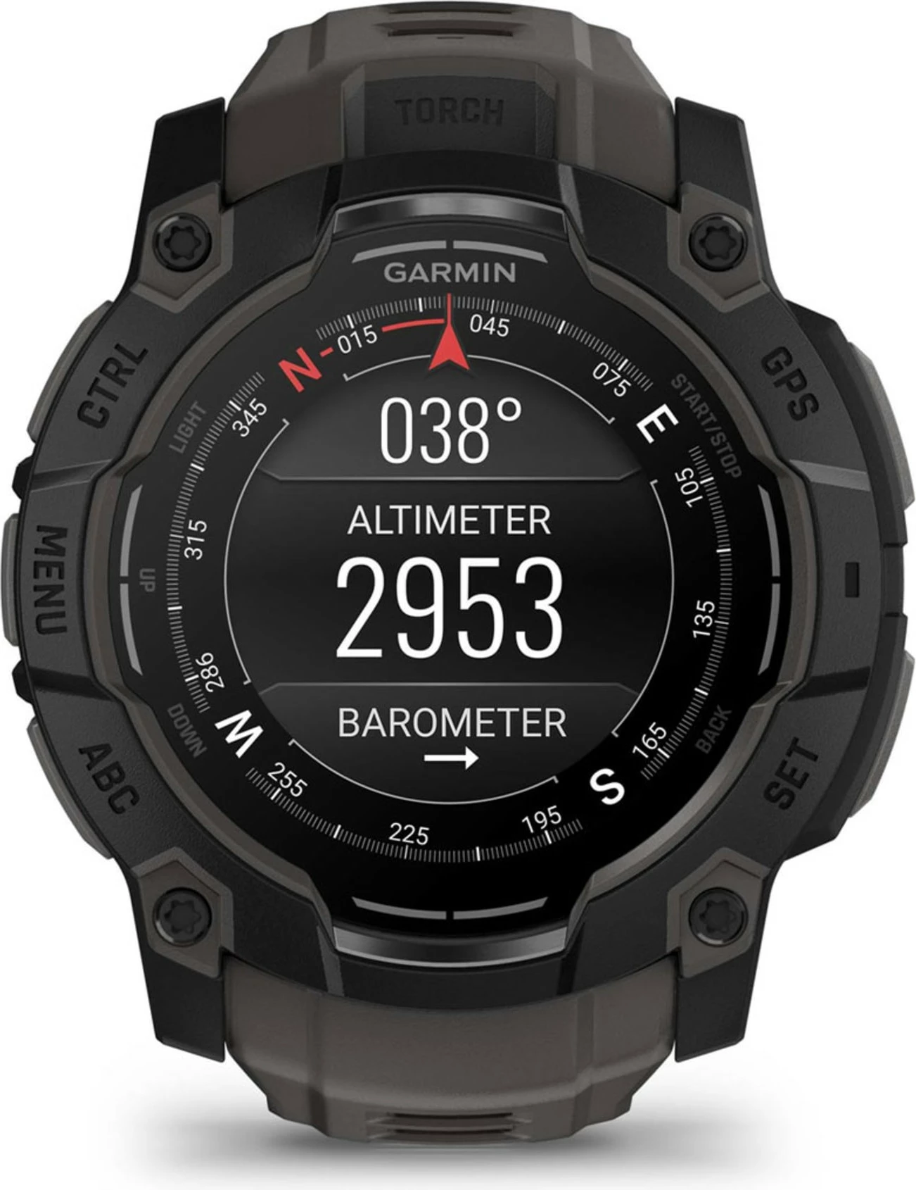 Pametna ura z AMOLED zaslonom Garmin Instinct 3, 4 GB, GPS, črna