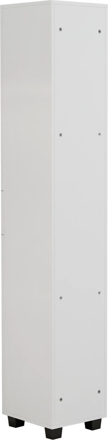 Večnamenska kolona omara ADEMIA iz melamina bela 30x33x175,5H cm