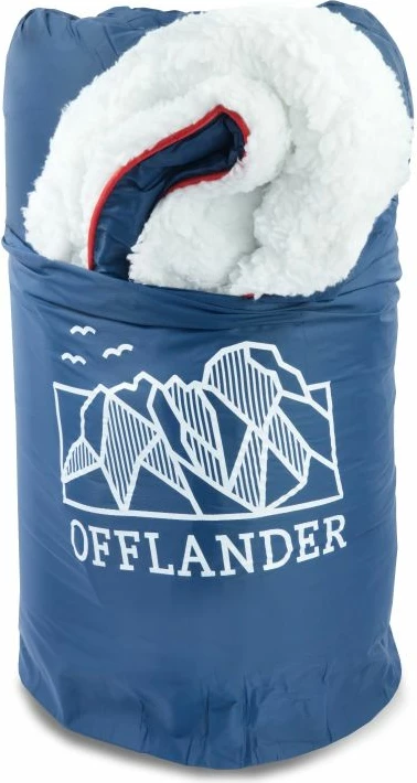 Kamp spalna odeja Offlander, modro-morska