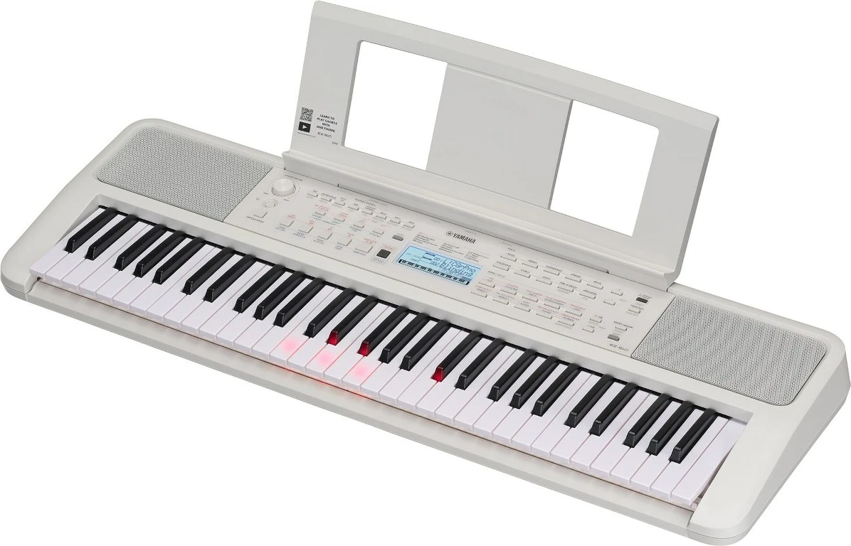 Tastatura 61 tipk, Yamaha EZ-310, bela