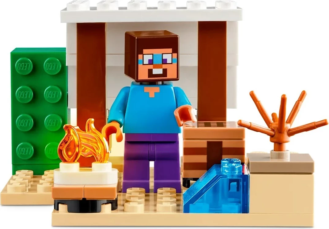 Set z naslovom Pustolovščina v puščavi Stevea LEGO Minecraft 21251