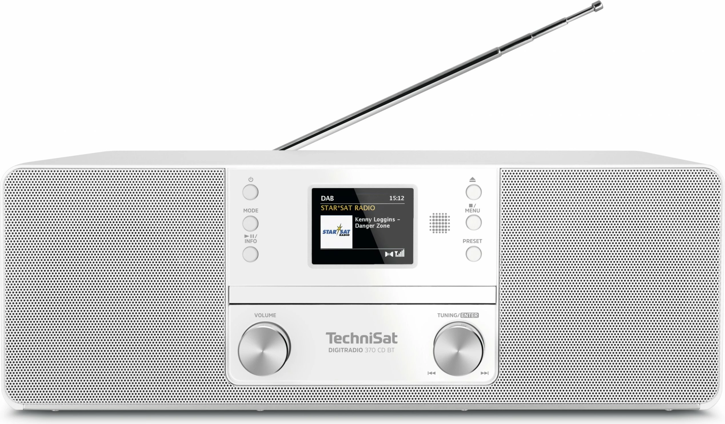 Digitalni radio z CD in Bluetooth TechniSat DigitRadio 370 CD BT, DAB+, bel