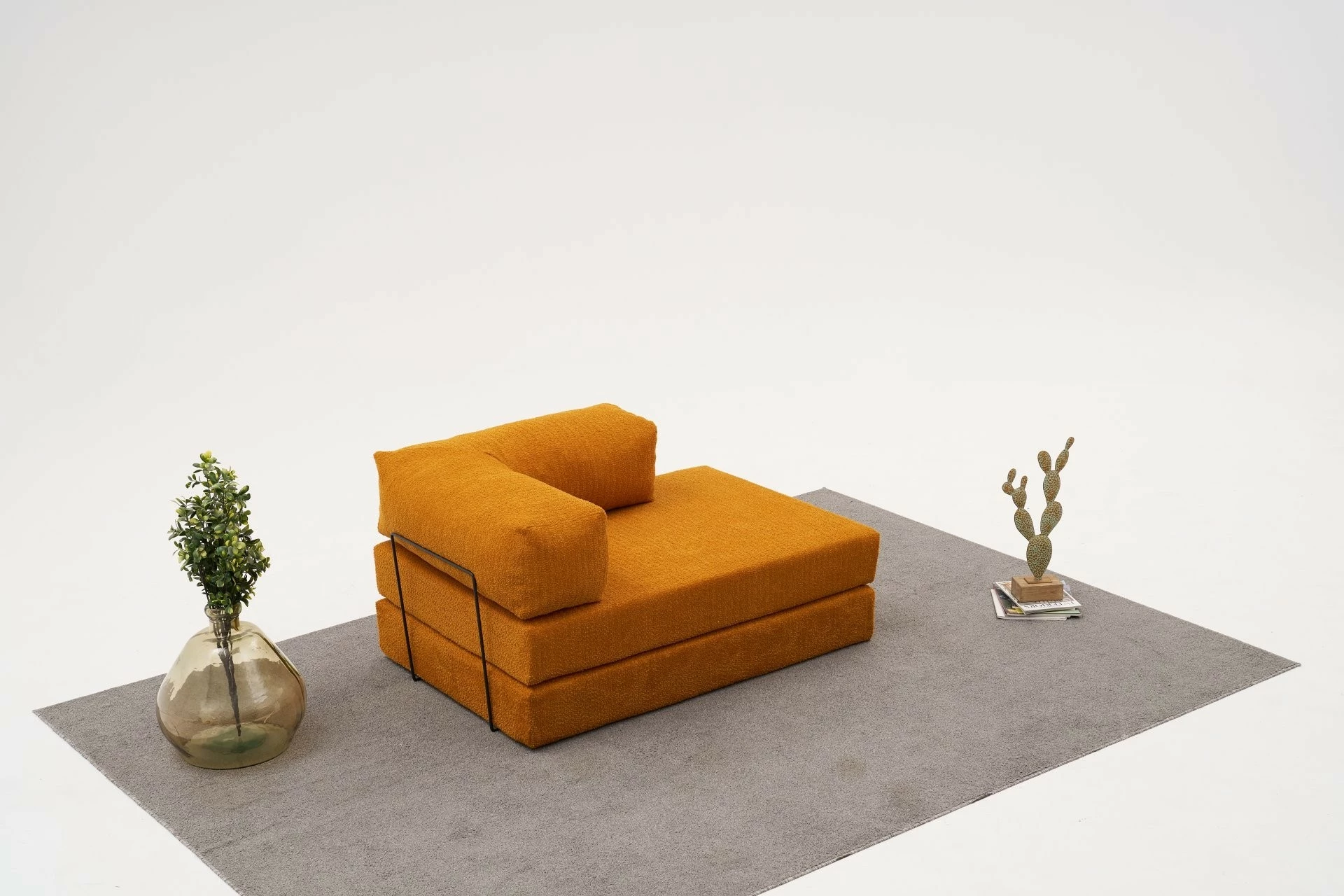 Dvosed 2-sedežni Atelier del Sofa Comfort, oranžen