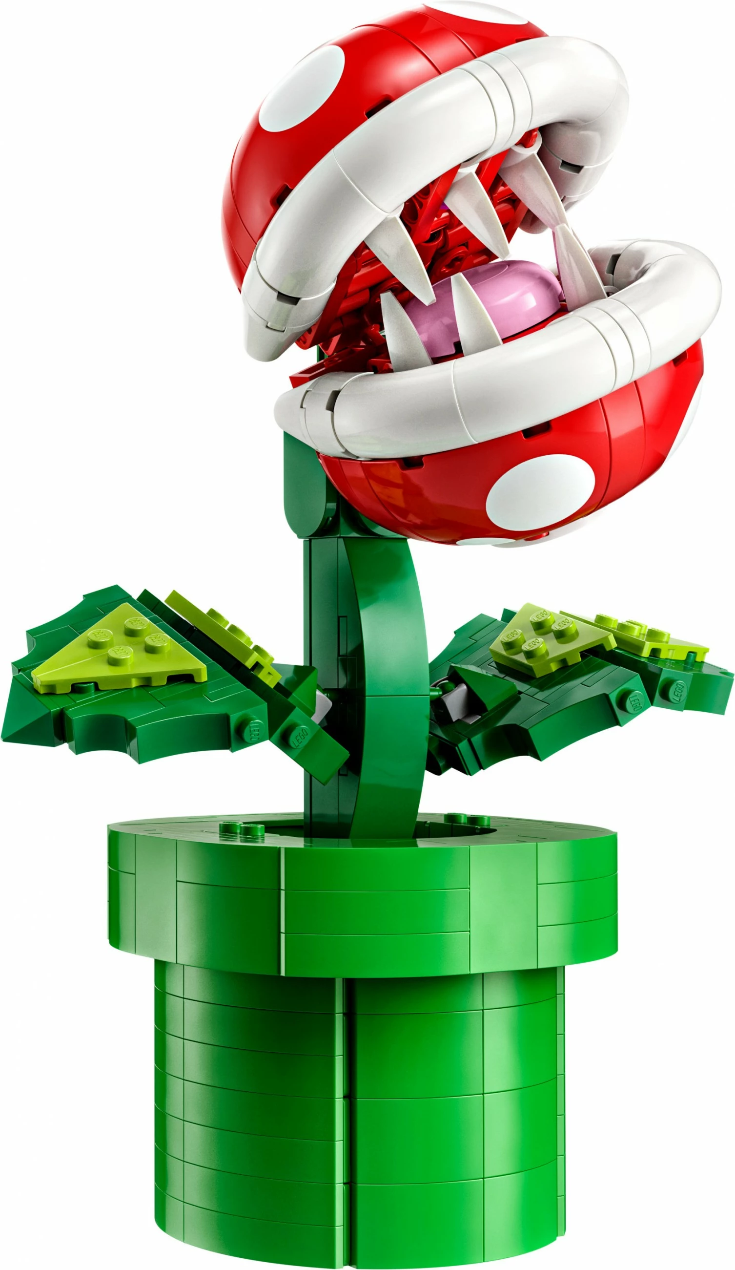 Model za razstavo Piranha Plant LEGO Super Mario, 540 kosov, večbarven