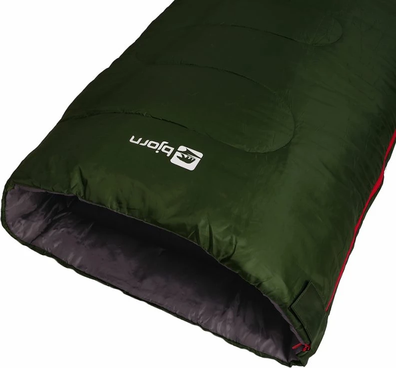 Spalna vreča 180x75 cm Bjorn Camper, za moške in ženske, zelena