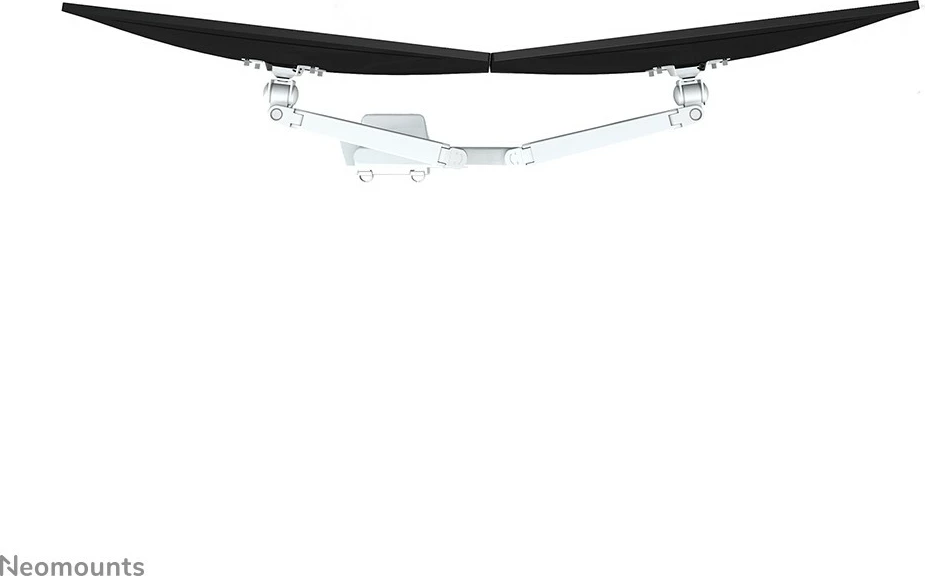 Nosilec za dva monitorja Neomounts FPMA-D750DWHITE2, mogoče nastavljanje z zrakom, bel