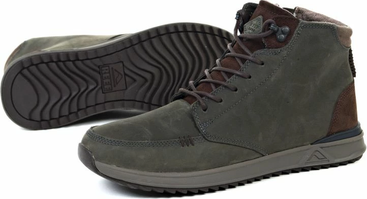 Visoke moške škornje Inny, rjavi