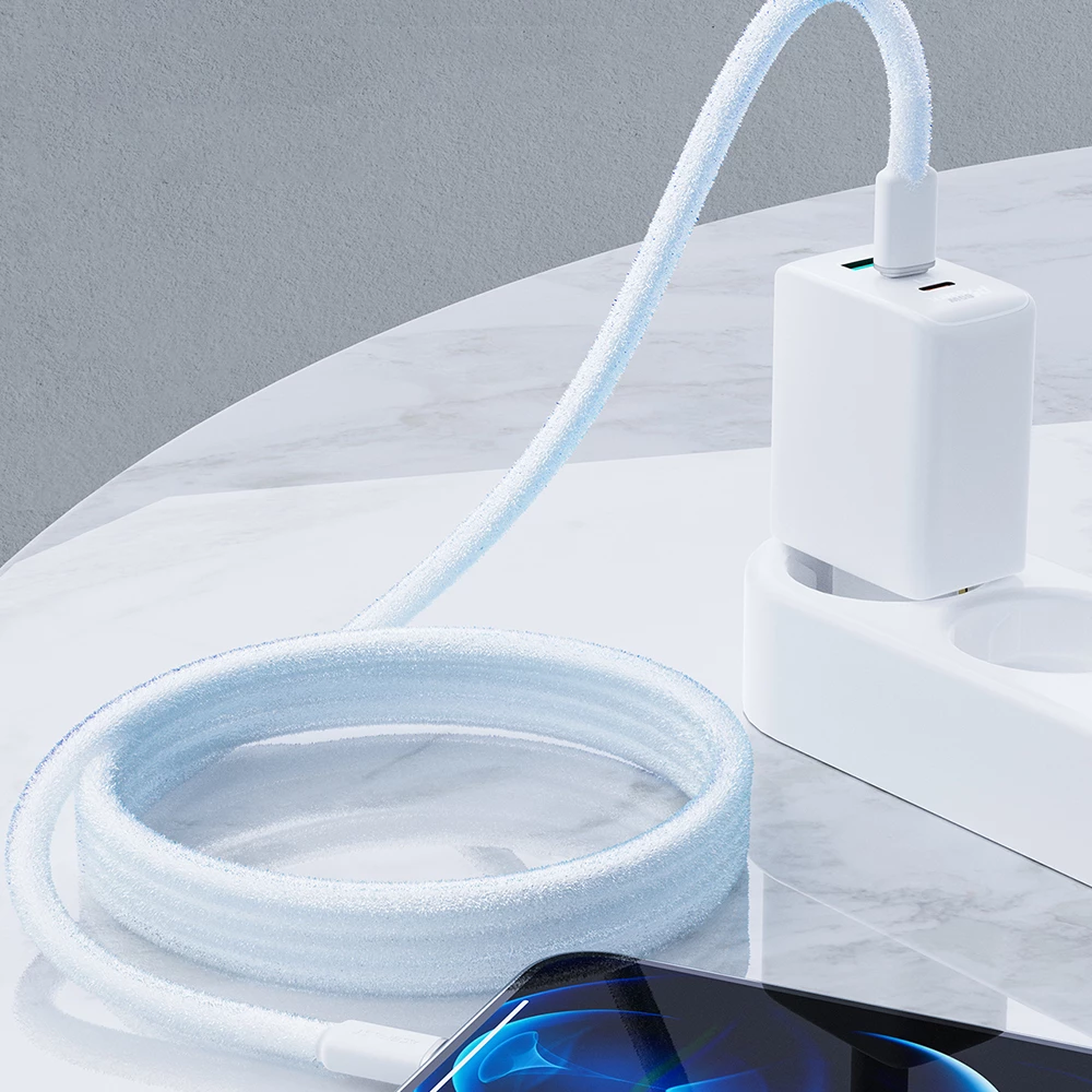 Kabel USB Type-C na Lightning, 1,2 m, 30 W, črn Acefast C2-01