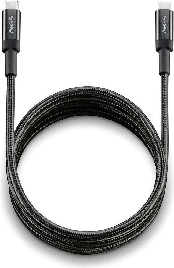 USB-C kabel 100W, 2 m, črn — NGS Cavo
