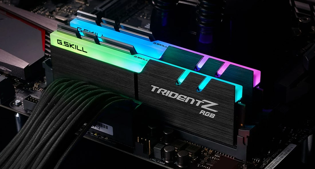 DDR4 RAM G.Skill Trident Z RGB, 64GB, 4000 MHz