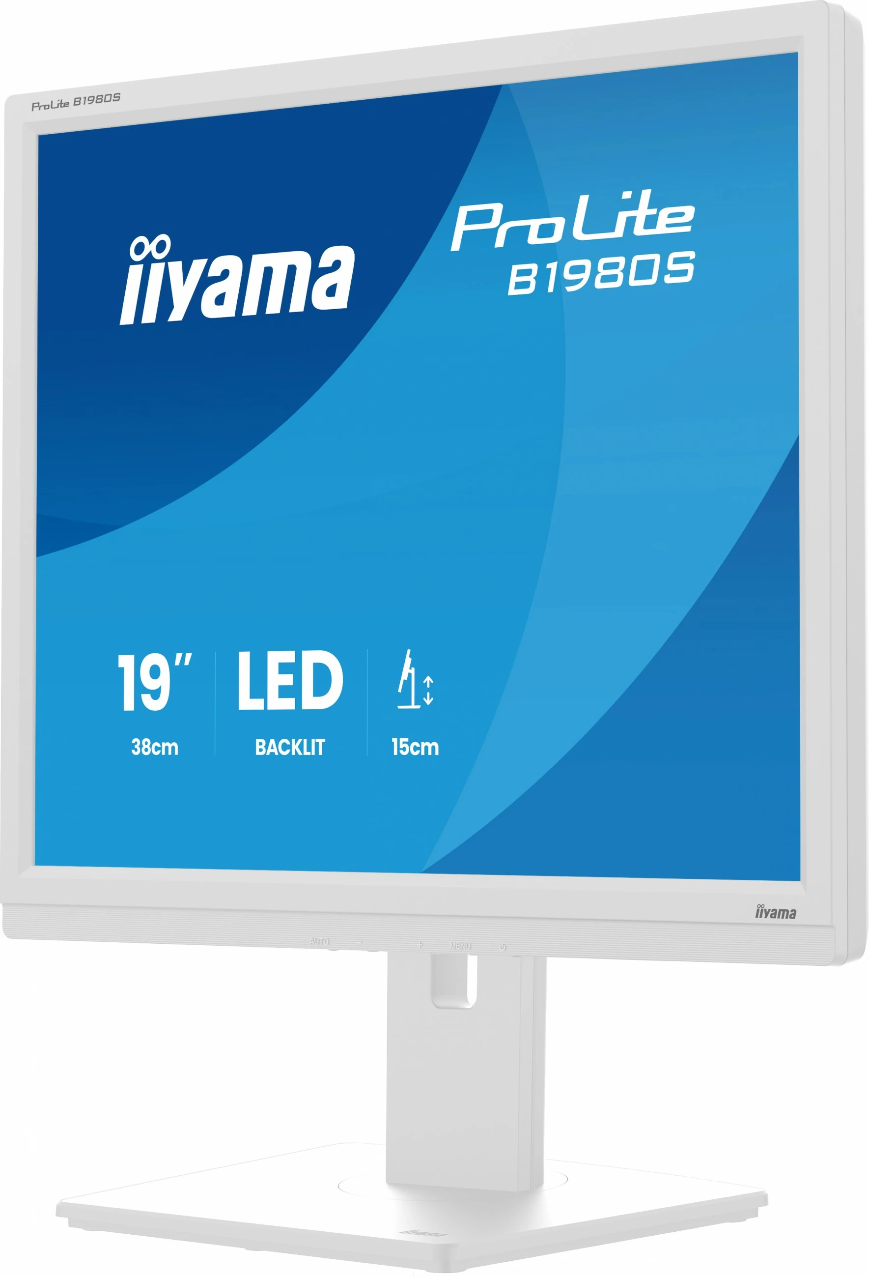 Monitor 19-palčni iiyama ProLite B1980S-W1, LED, 1280 x 1024, bel