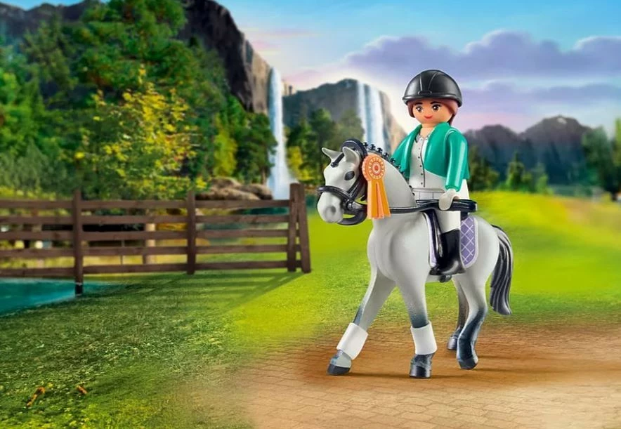 Set igrač Turnir jahača Playmobil Horses 71641 Tournament Rider, 14 delov